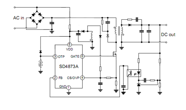sd4873a典型应用图
