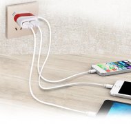 ˫USB 5V 2.1Aʽ