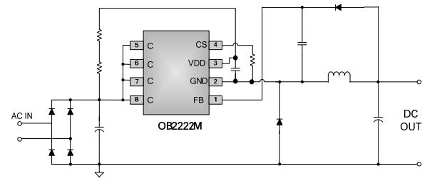 ob2222mcpa典型应用电路图