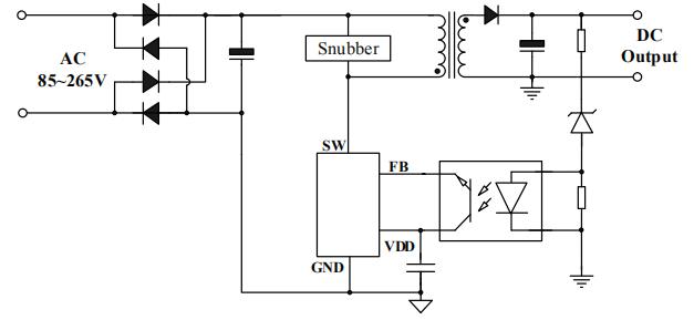 PN8192C电磁炉电源芯片替换LNK364电路图