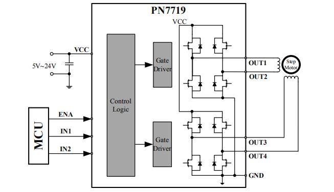 PN7719典型应用电路图